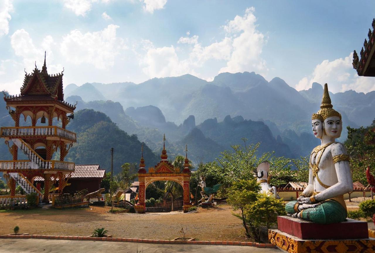 Alisona Hostel Vang Vieng Exterior foto